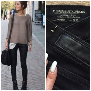 All Saints Spitalfields W 26 L 32 Washed Out Black